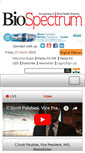 Mobile Screenshot of biospectrumindia.com